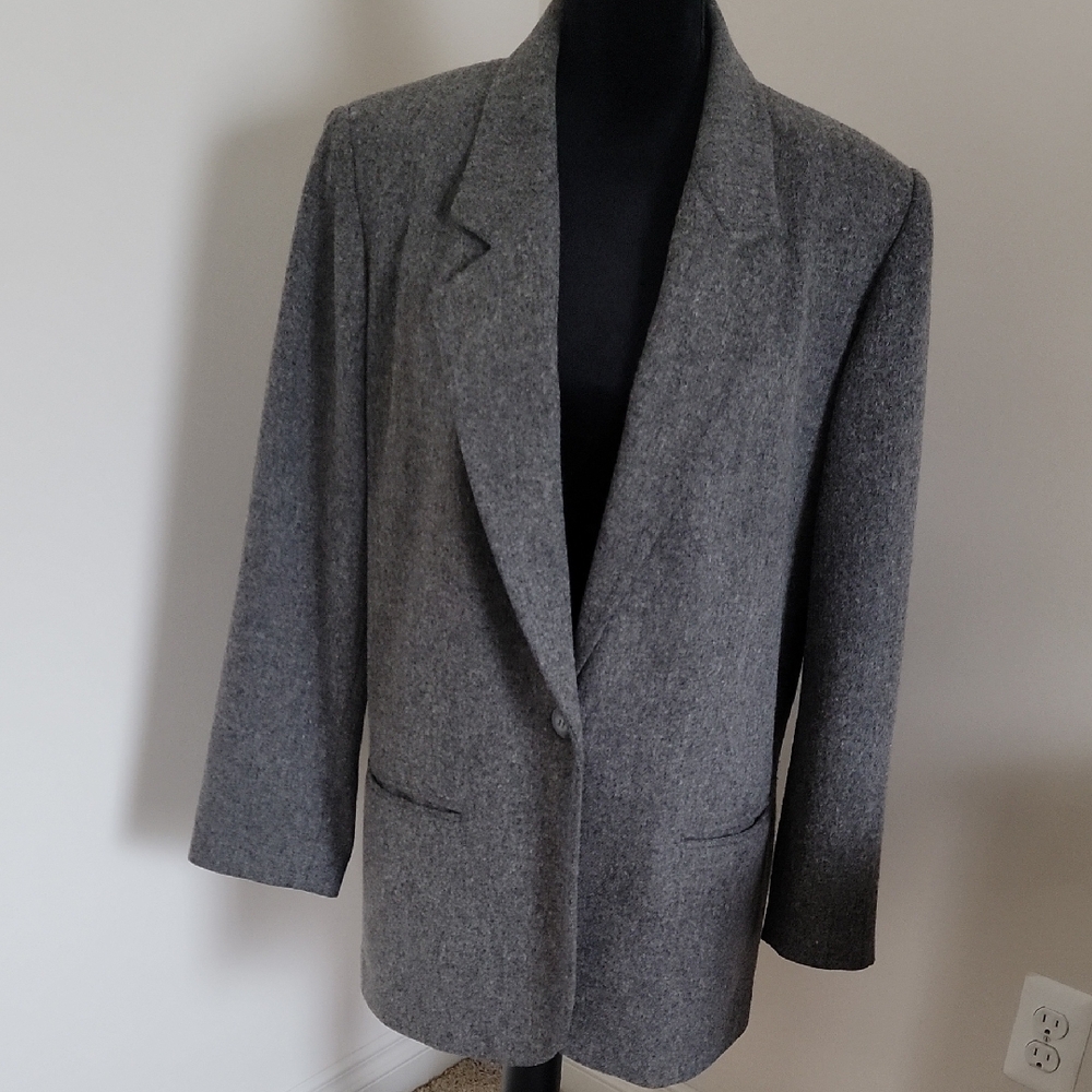 Classic Gray Blazer